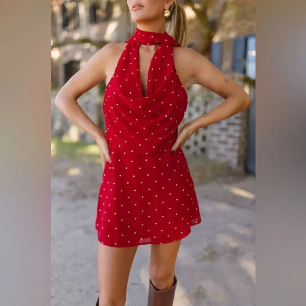 NWT Vestique Christmas Wish Mini Dress